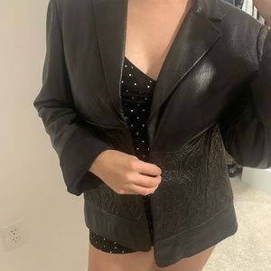 Vintage leather jacket